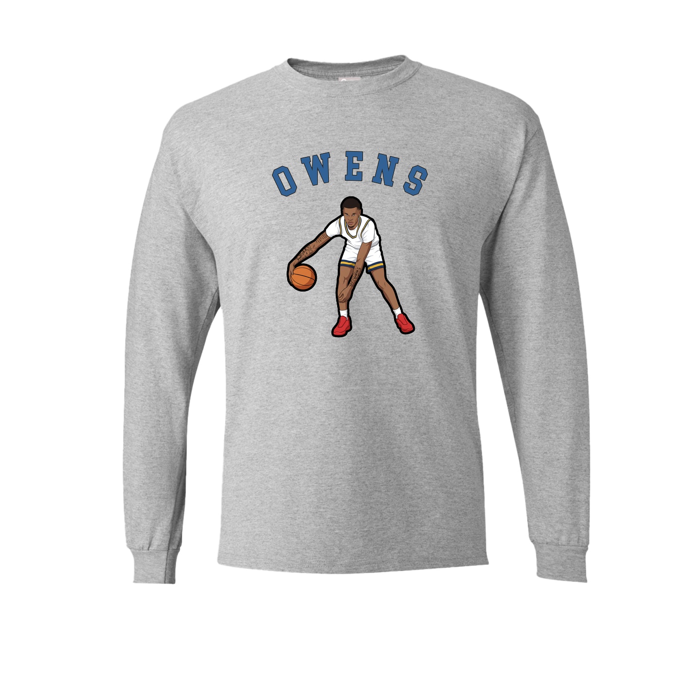 Long Sleeve Tee — Shirsey Arch in Grey