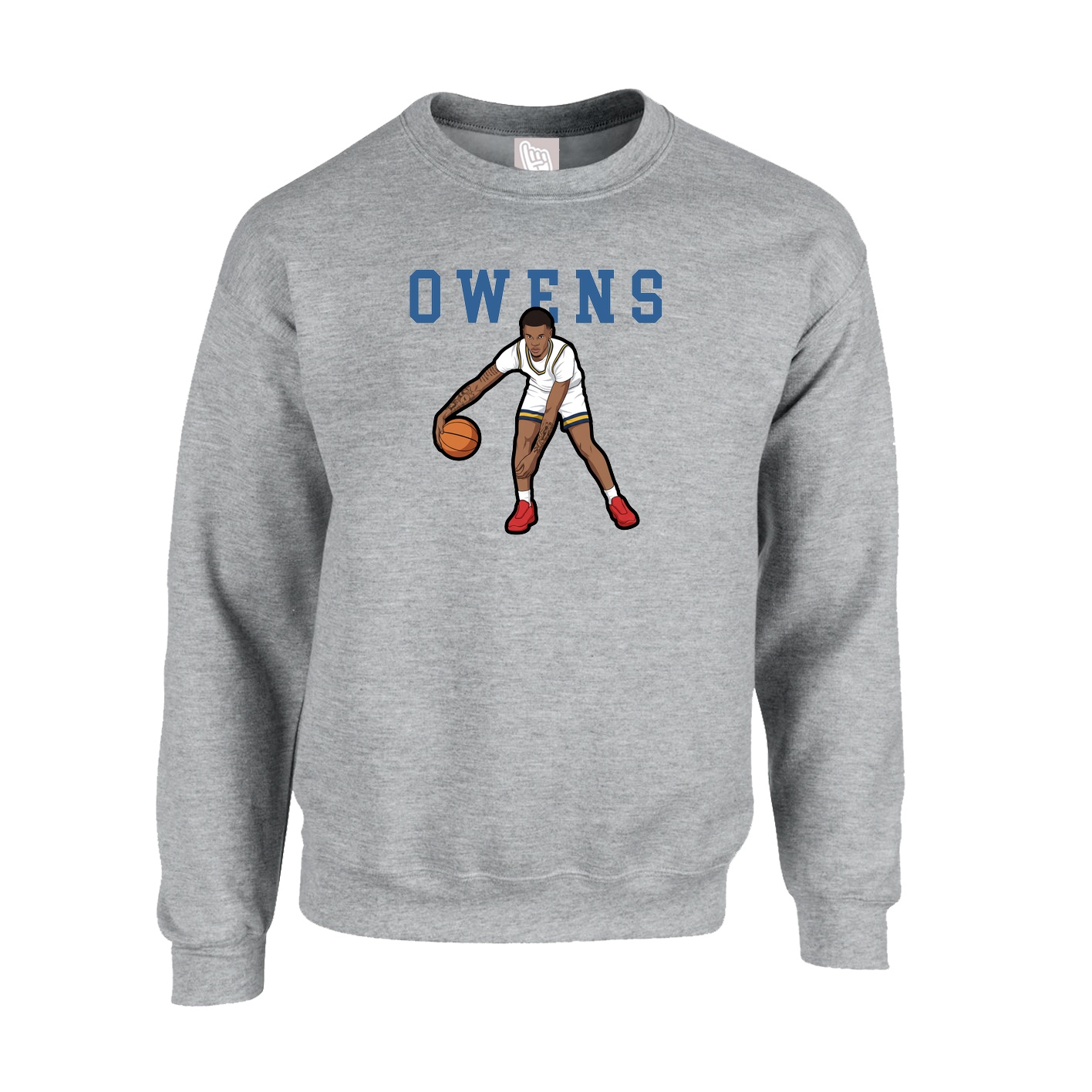 Fleece Crew — Shirsey in Grey