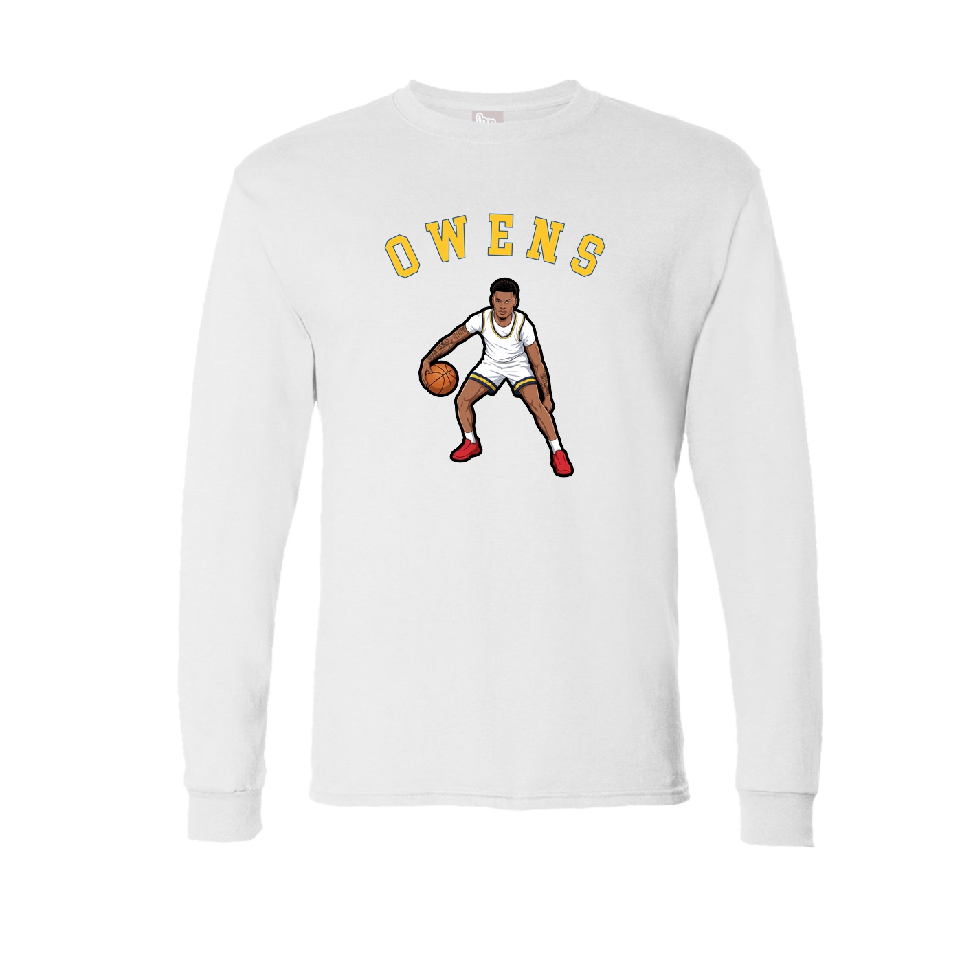 Long Sleeve Tee — Shirsey Arch in White
