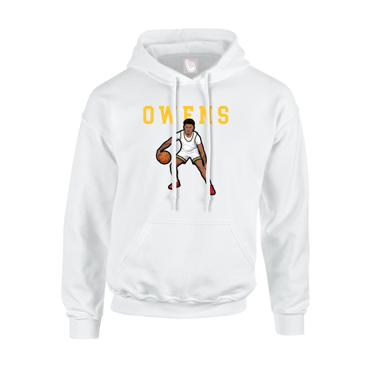 Hoodie — Shirsey in White