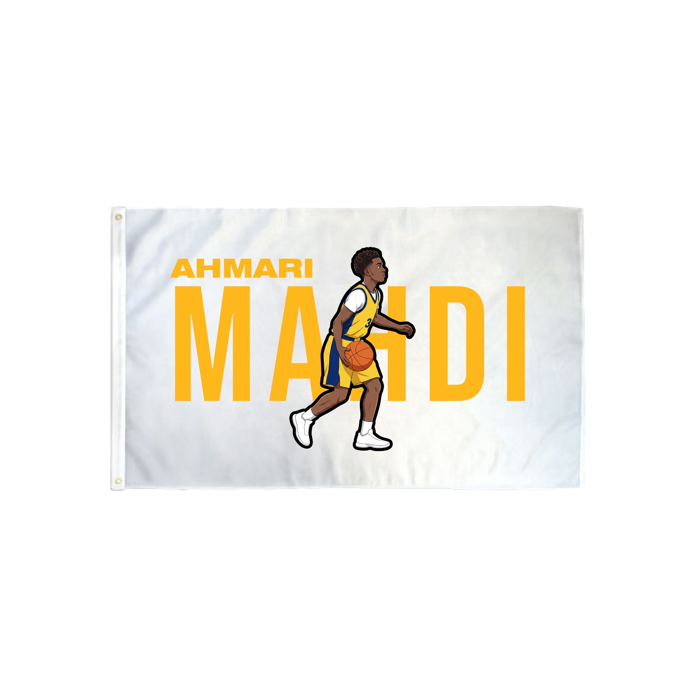 3x5 Flag — Player Name in Classic