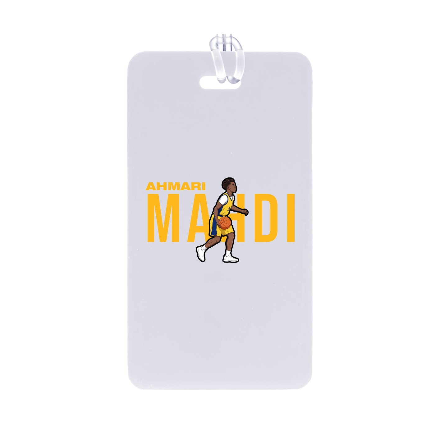 Bag Tag — Player Name in Classic