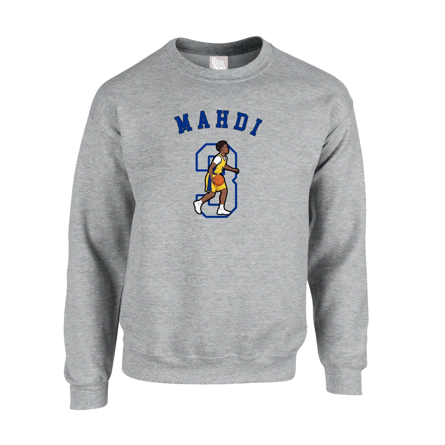 Fleece Crew — Shirsey Arch in Grey