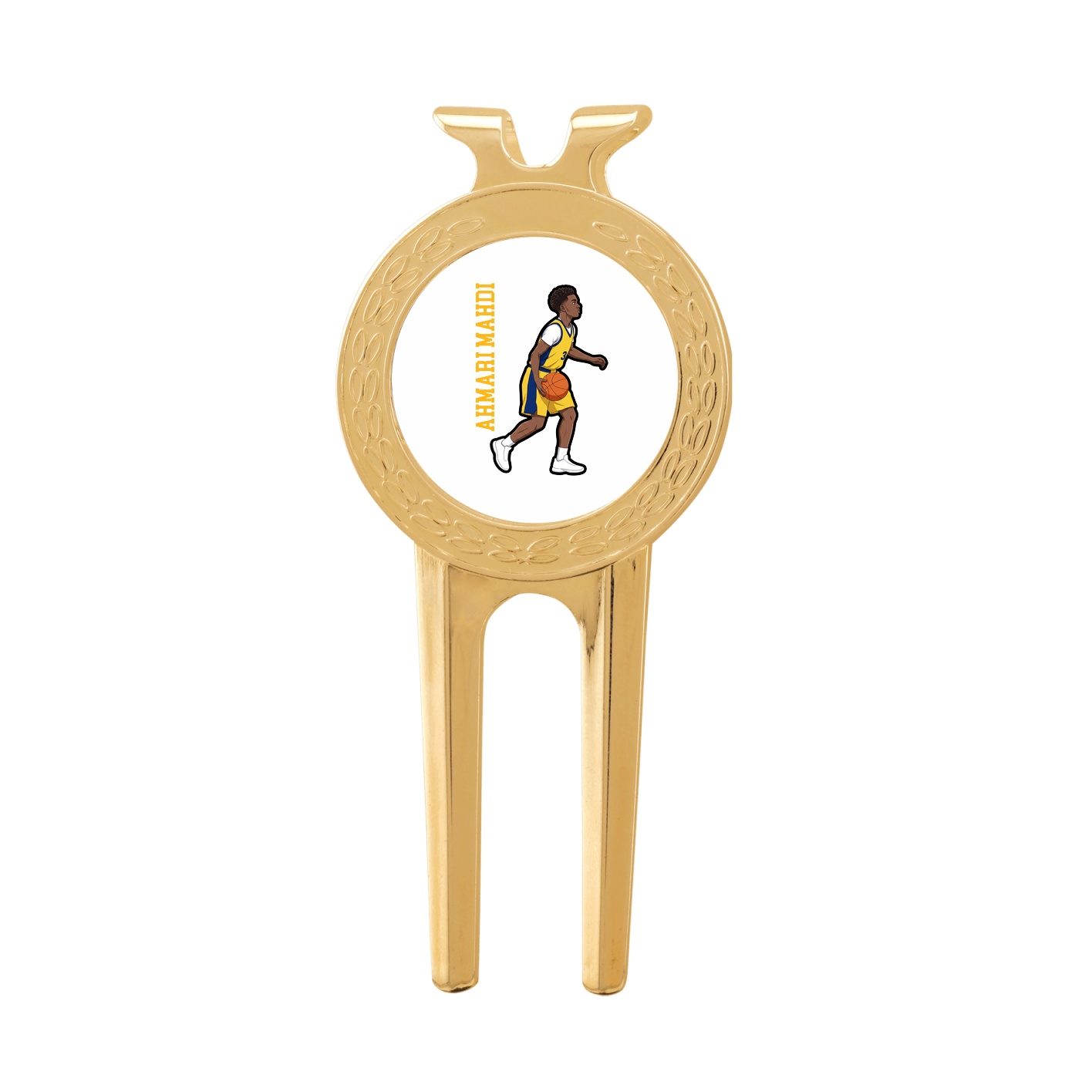Divot Tool with Ball Marker — Name Vertical in Classic
