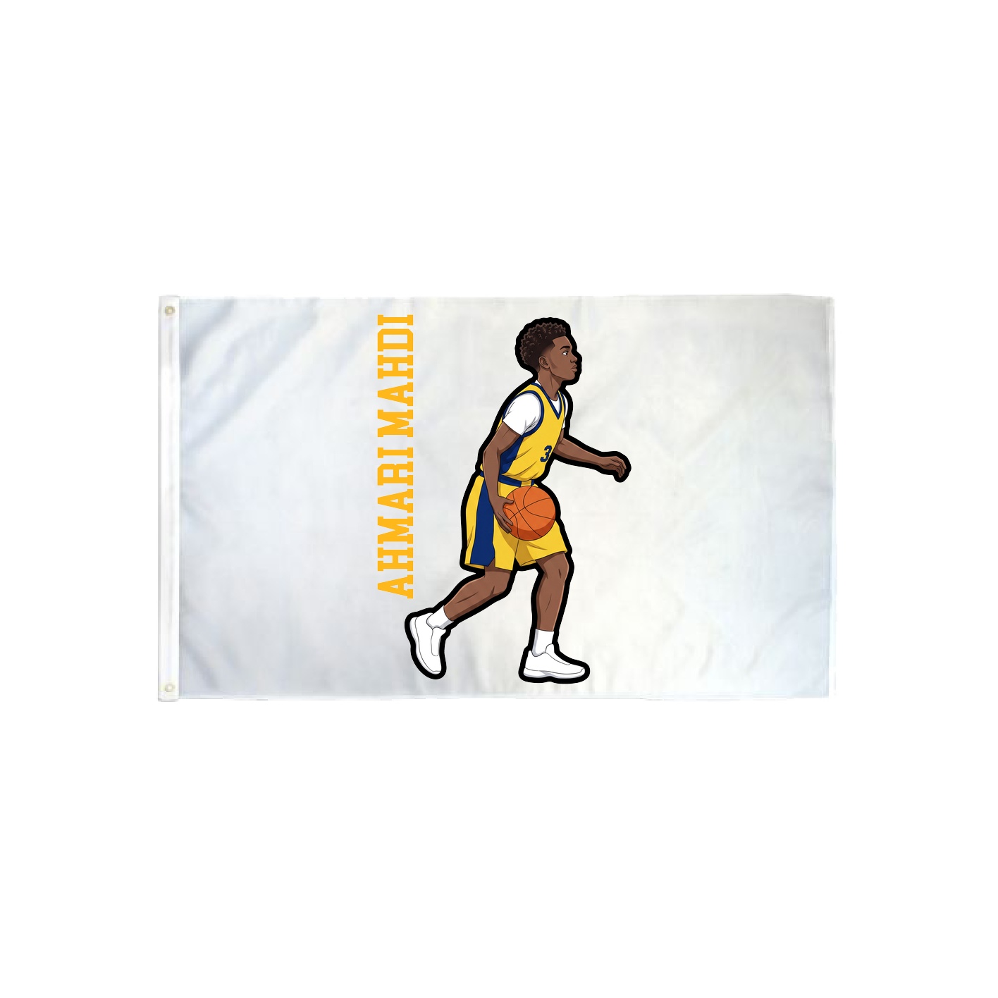 3x5 Flag — Name Vertical in Classic