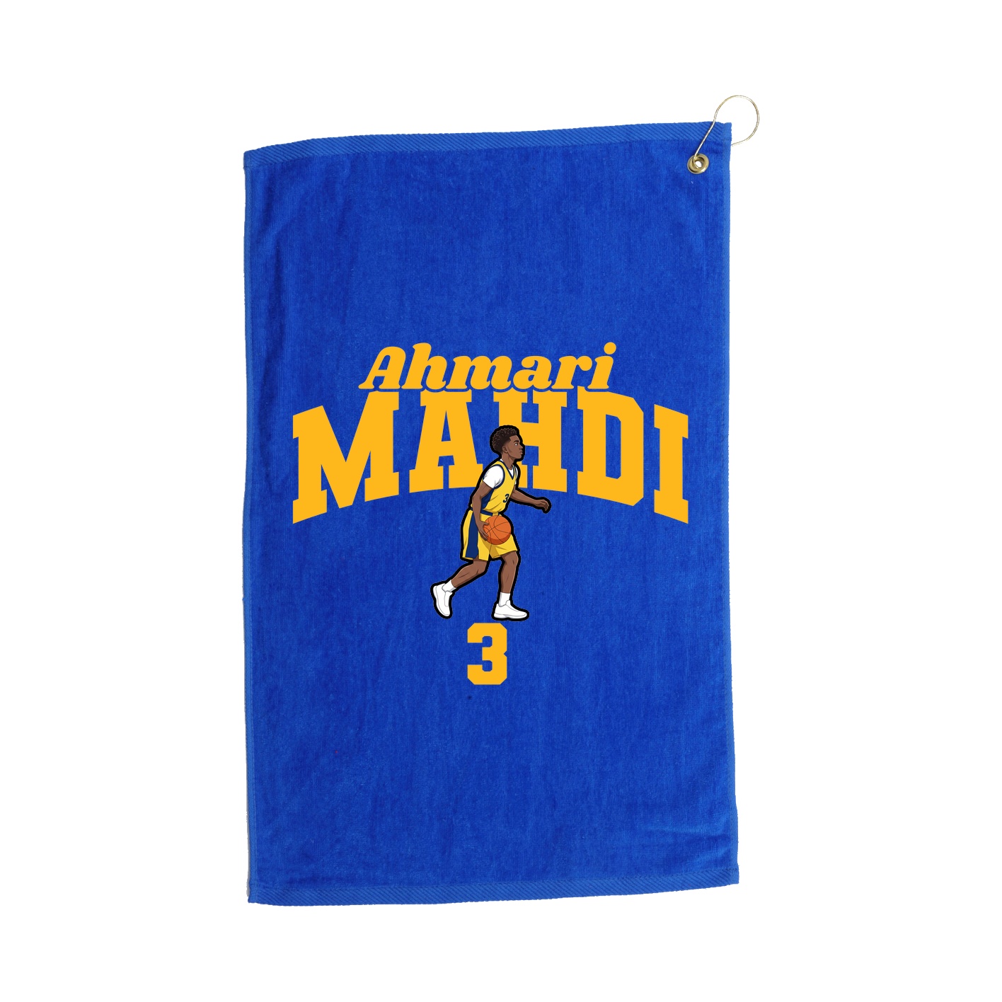 Golf Towel — Signature Arch in Royal