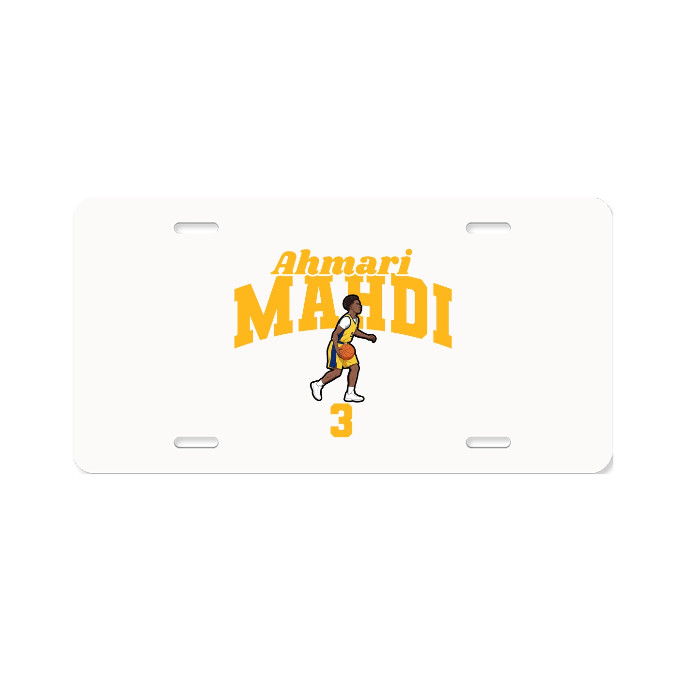 License Plate — Signature Arch in Classic