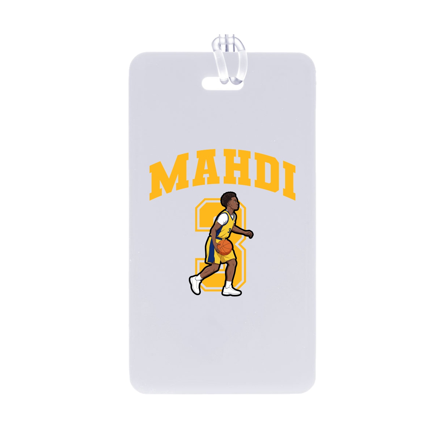 Bag Tag — Number in Classic
