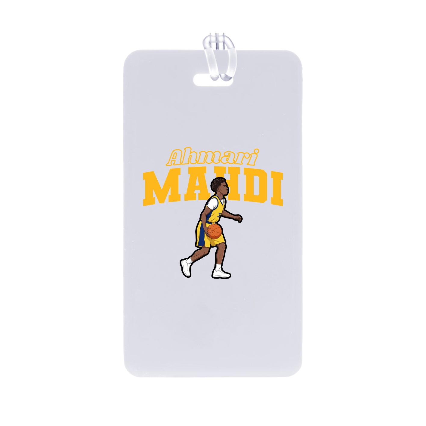 Bag Tag — Name Arch in Classic