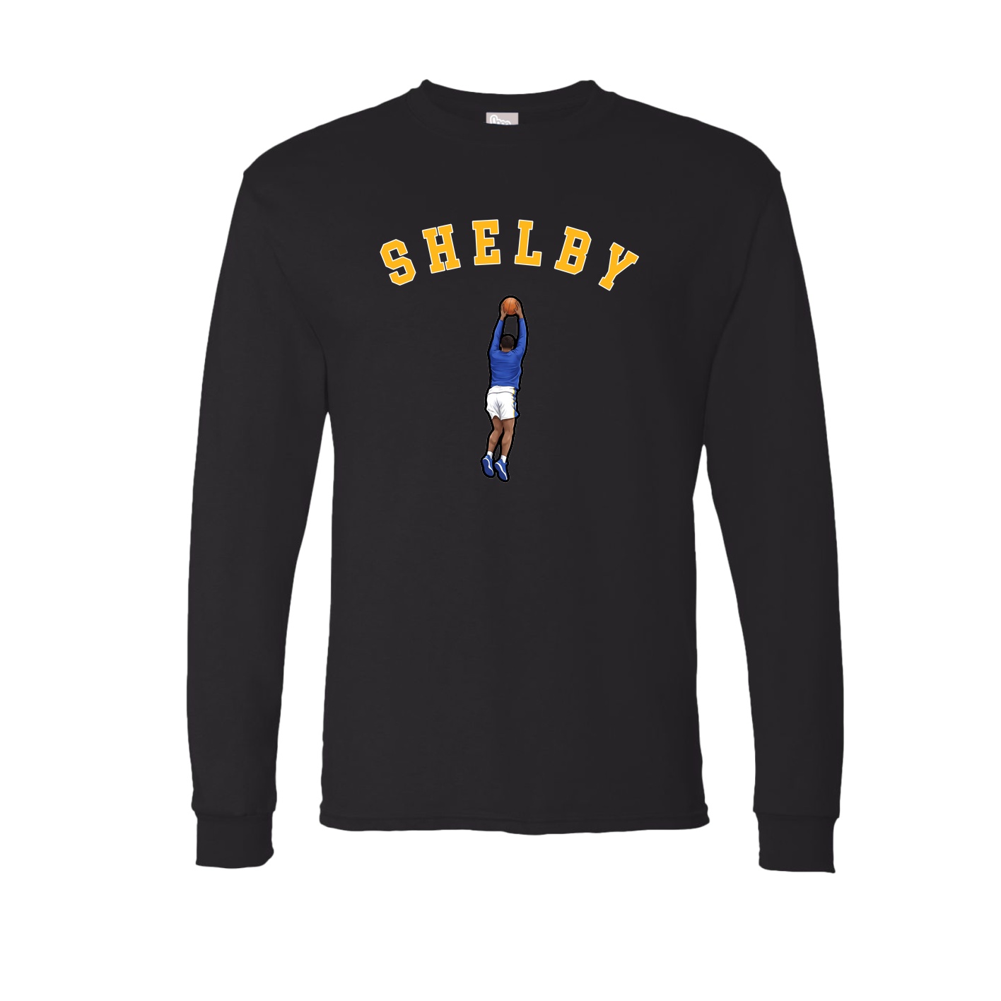 Long Sleeve Tee — Shirsey Arch in Black