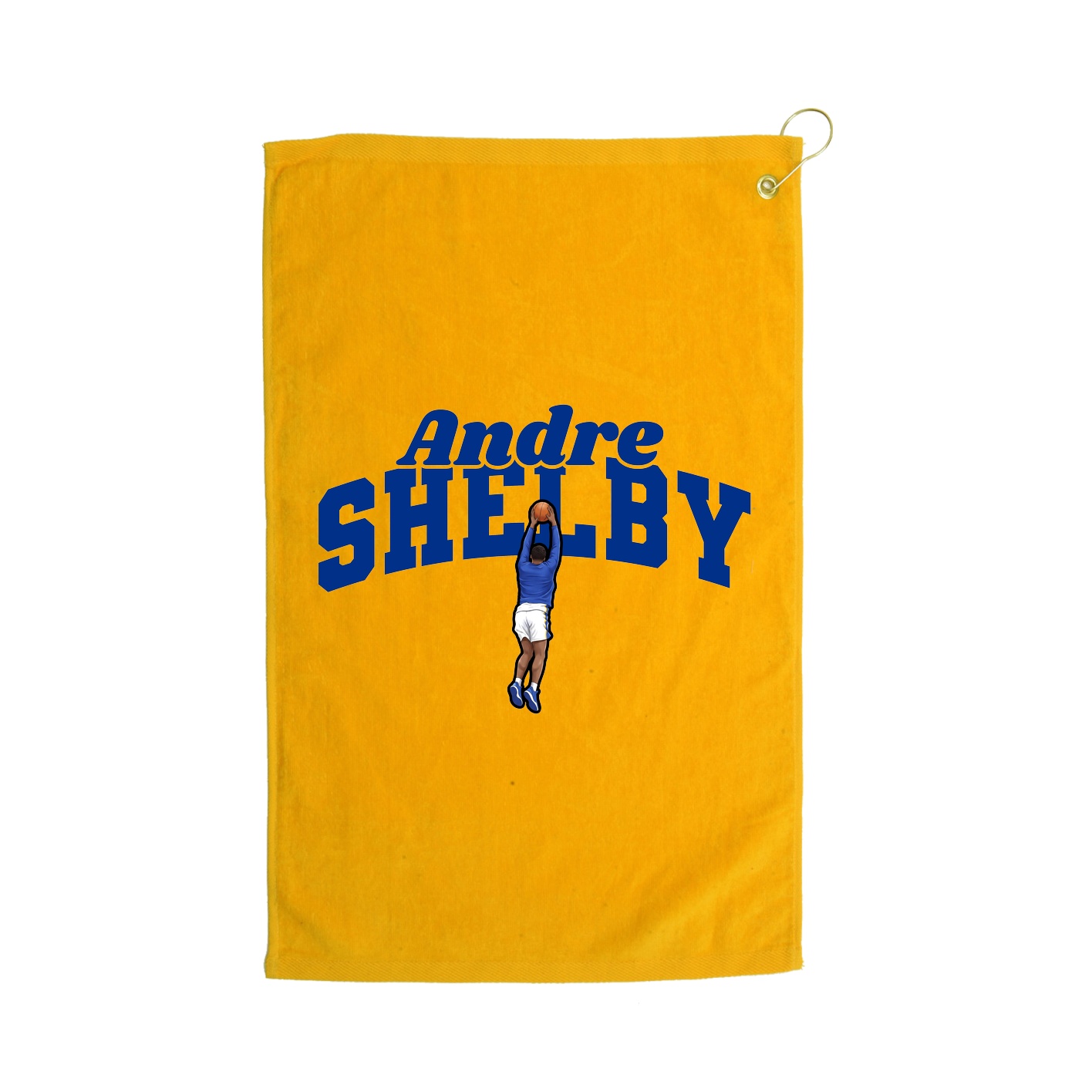 Golf Towel — Signature Arch in Gold