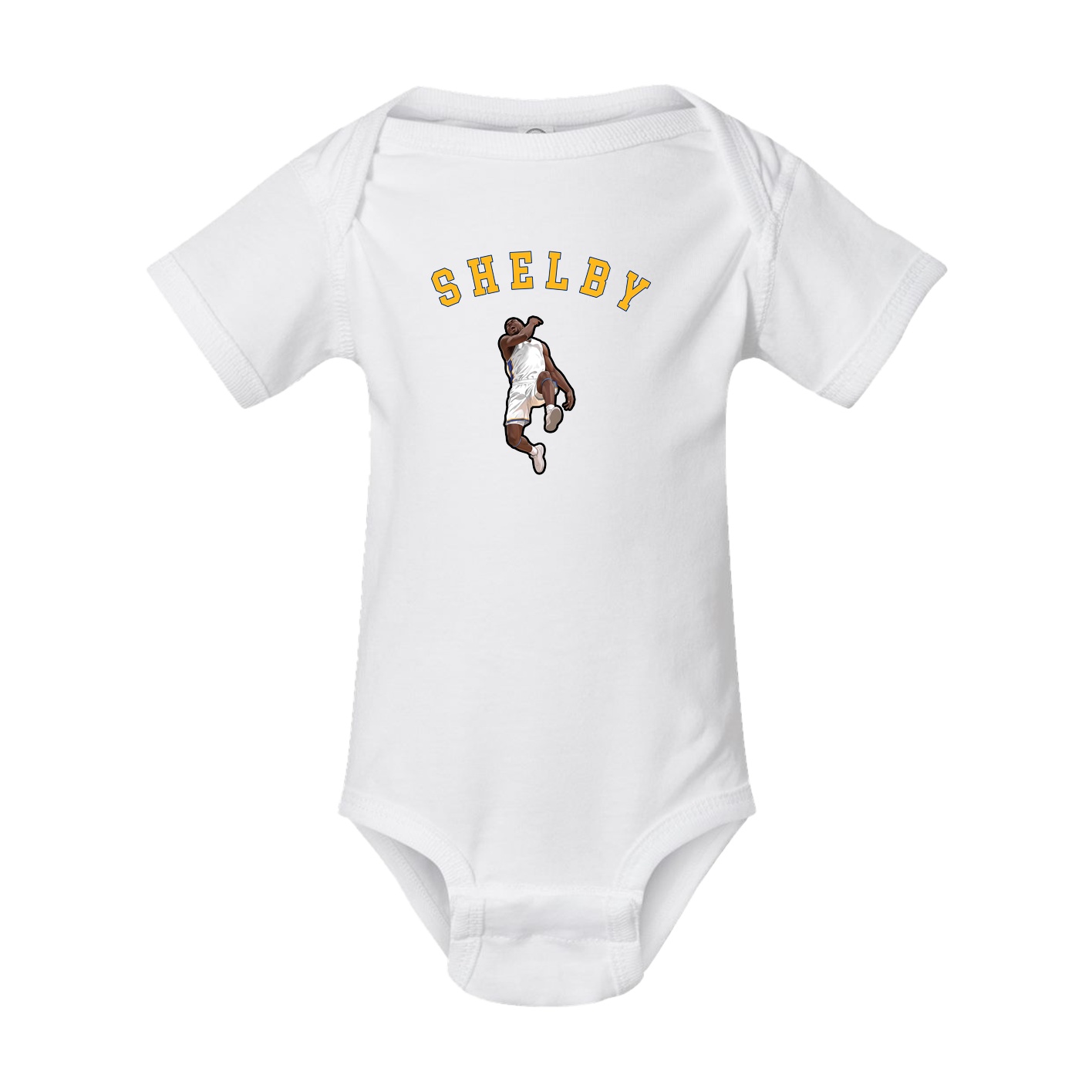 Baby Onesie — Shirsey Arch in White