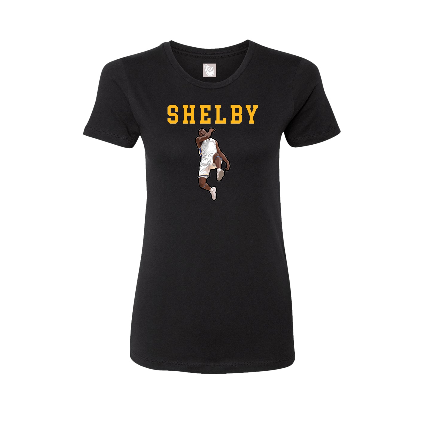 Fitted Women's Tee — Shirsey in Black