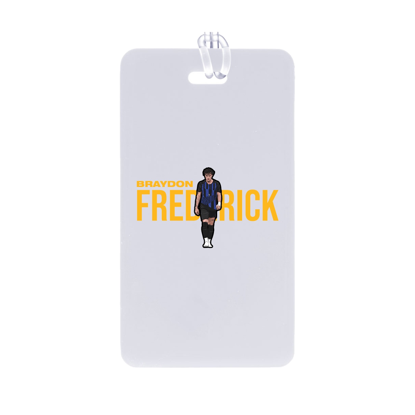 Bag Tag — Player Name in Classic