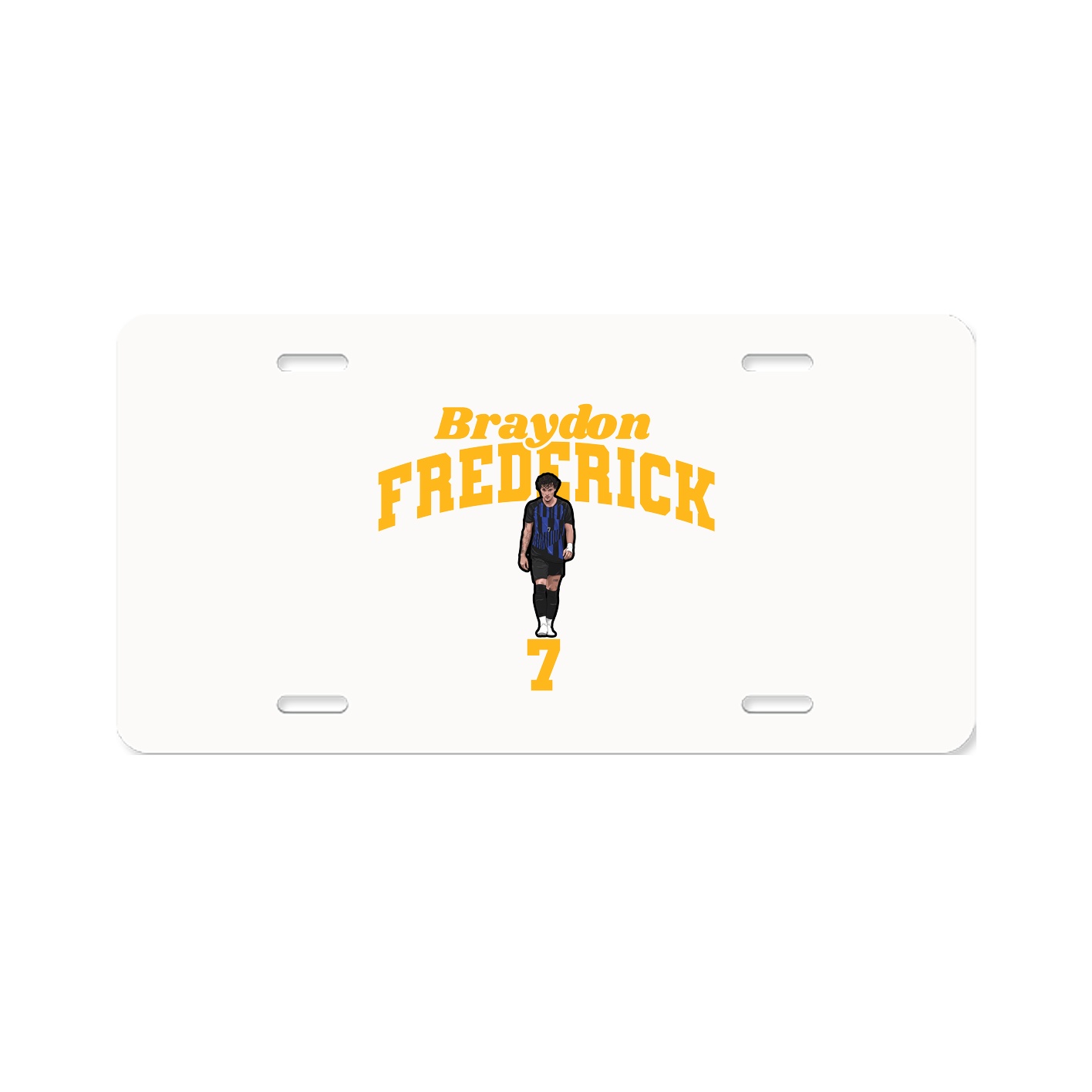 License Plate — Signature Arch in Classic