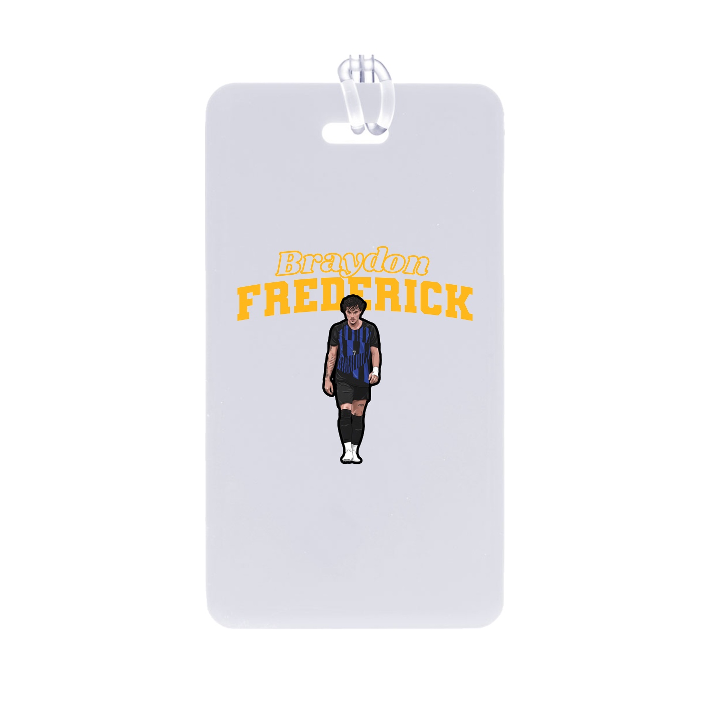 Bag Tag — Name Arch in Classic