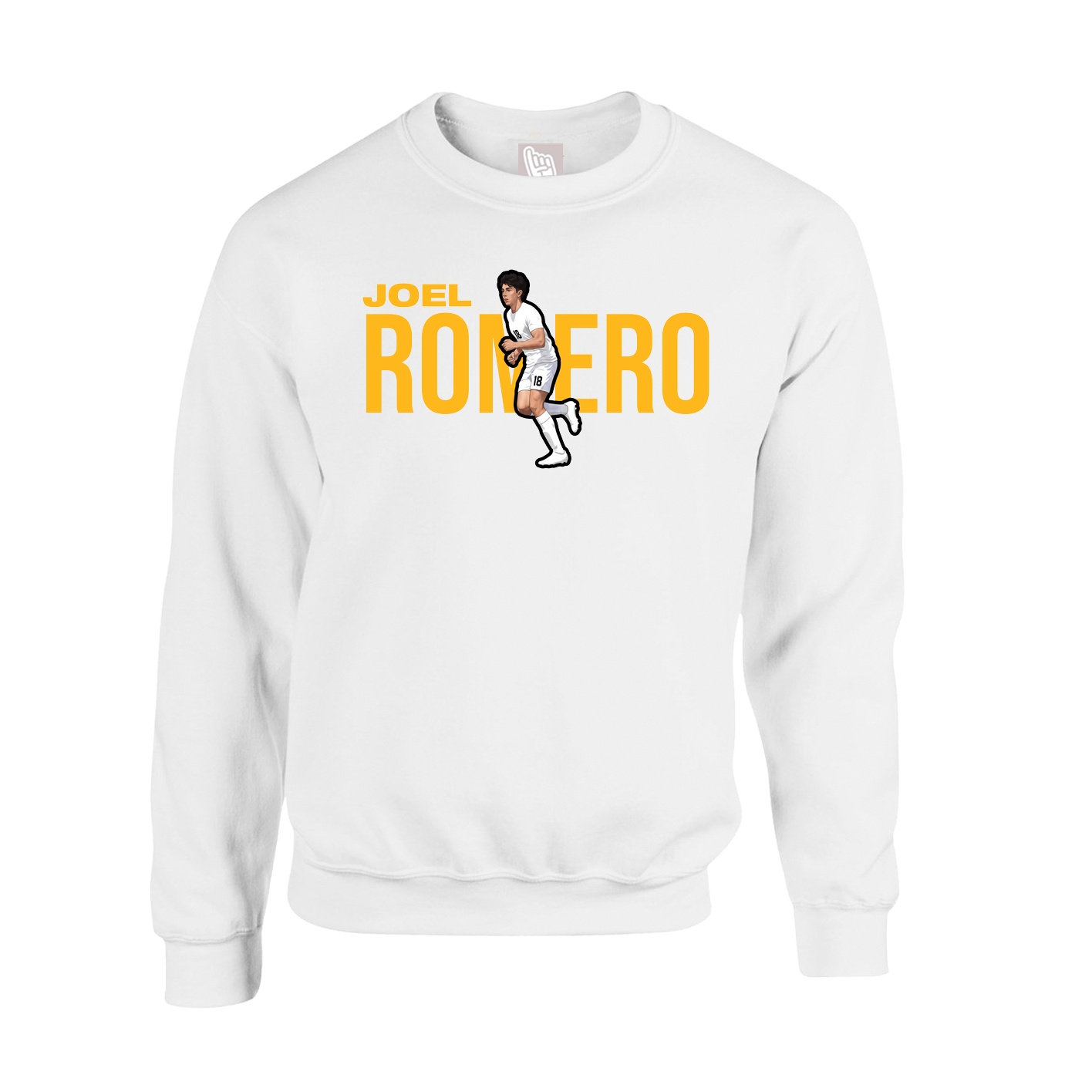 Fleece Crew — Player Name in White