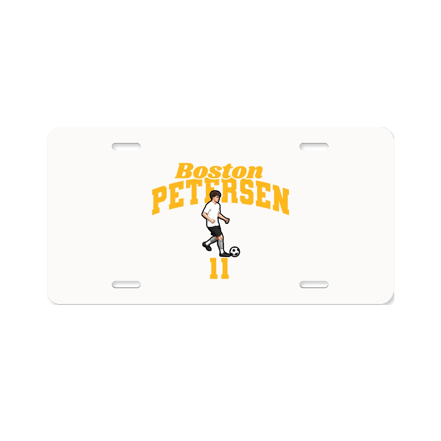 License Plate — Signature Arch in Classic