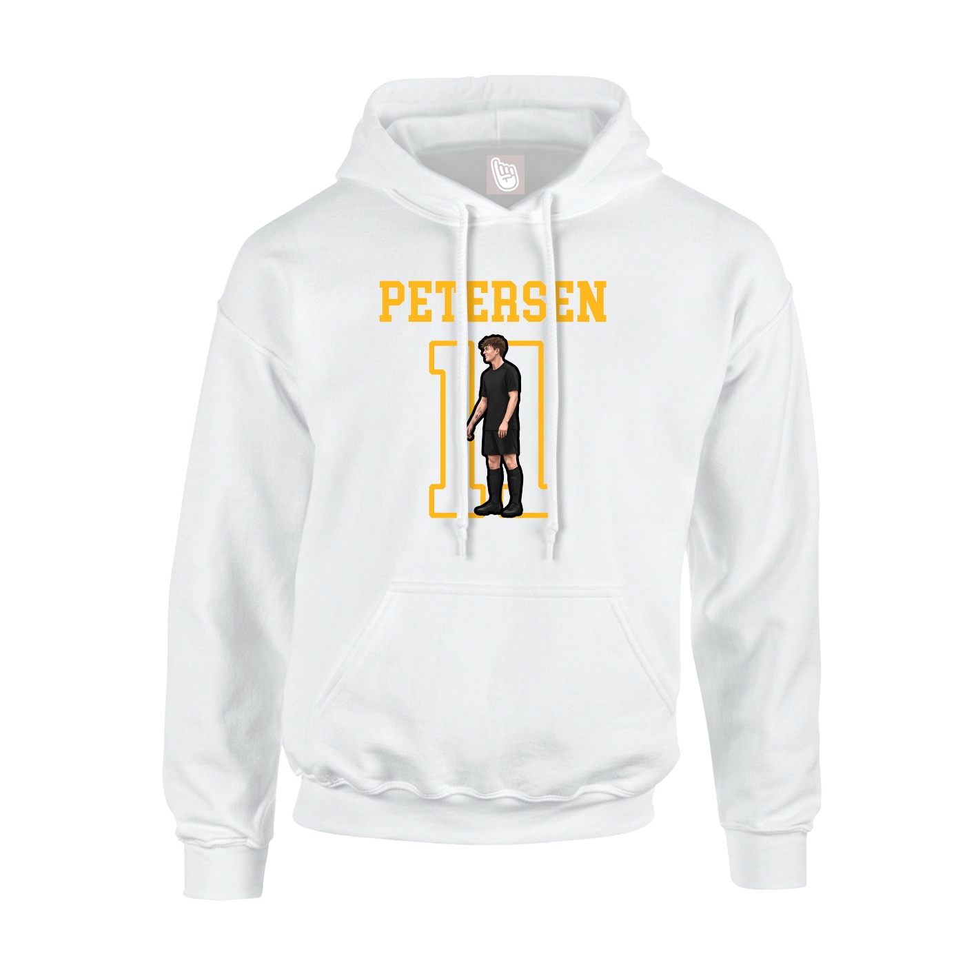 Youth Hoodie — Shirsey in White