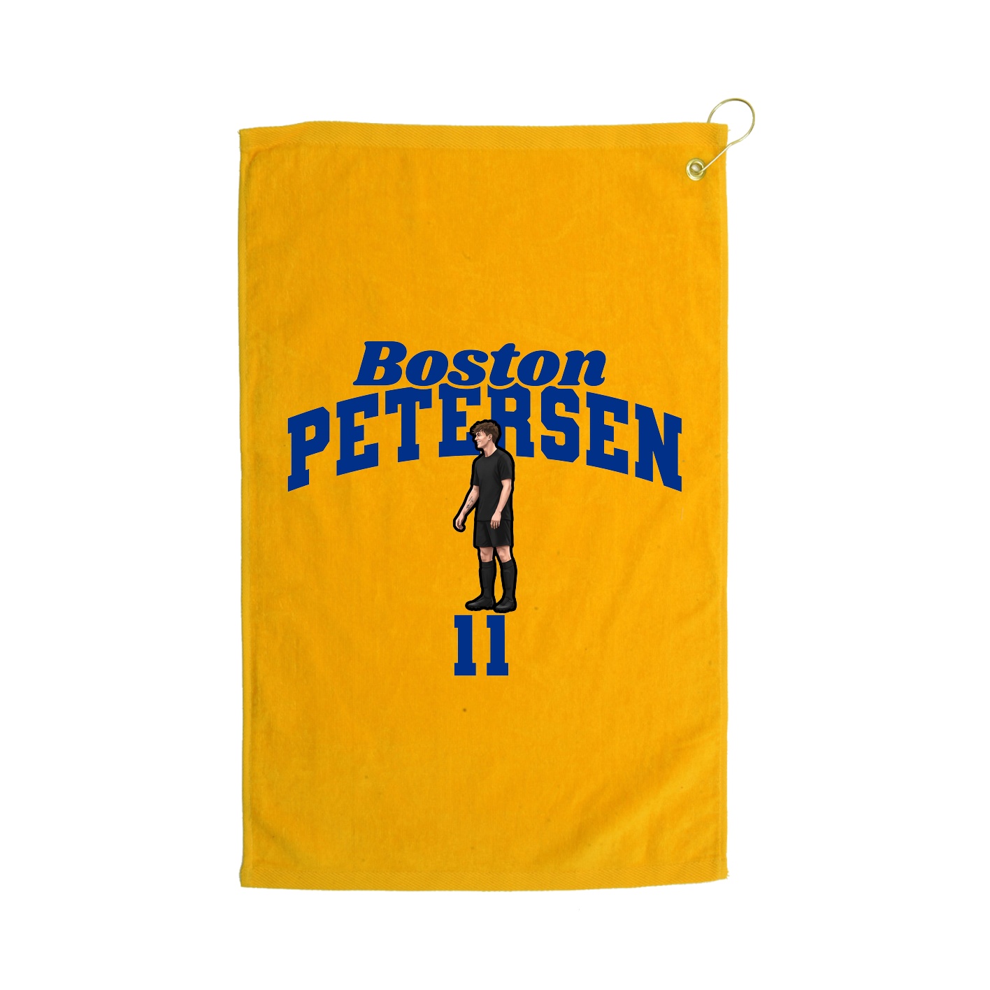 Golf Towel — Signature Arch in Gold