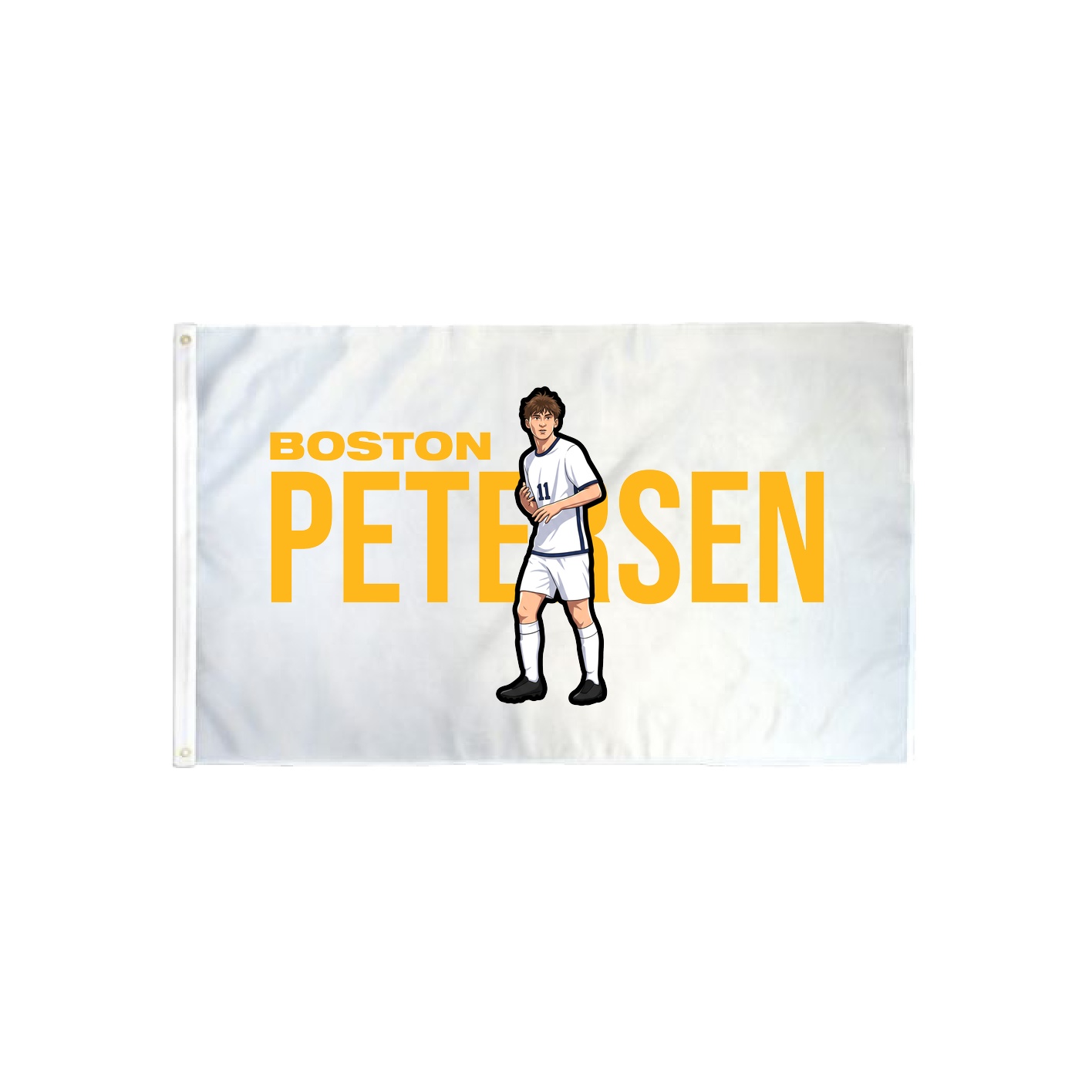 3x5 Flag — Player Name in Classic