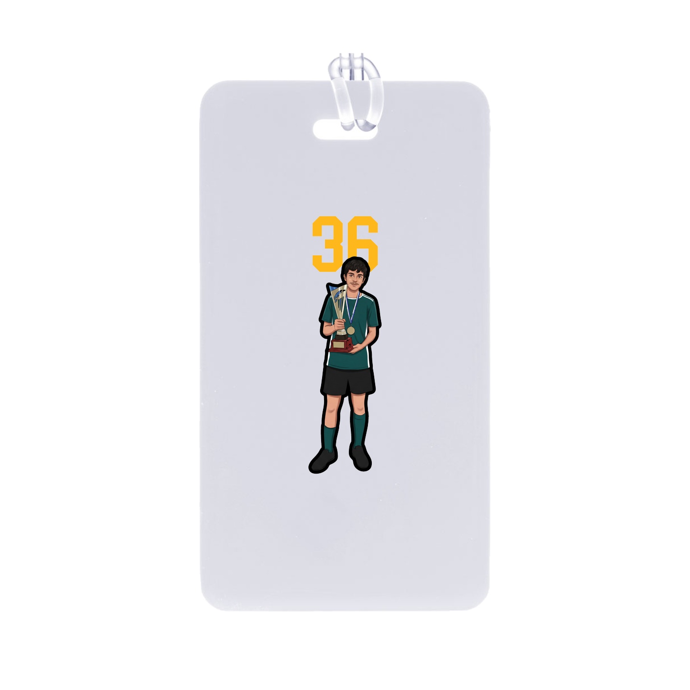 Bag Tag — Number Top in Classic