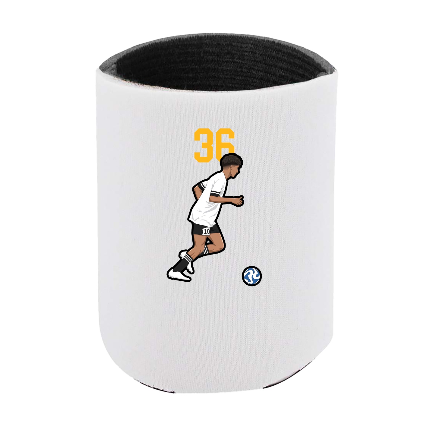 Can Holder — Number Top in White