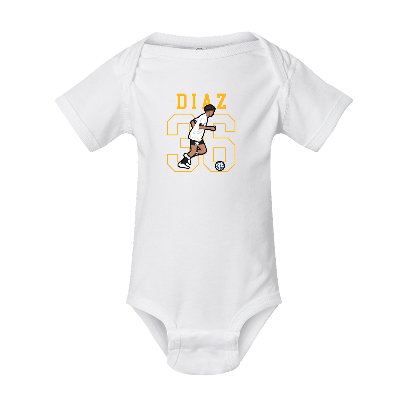 Baby Onesie — Shirsey in White