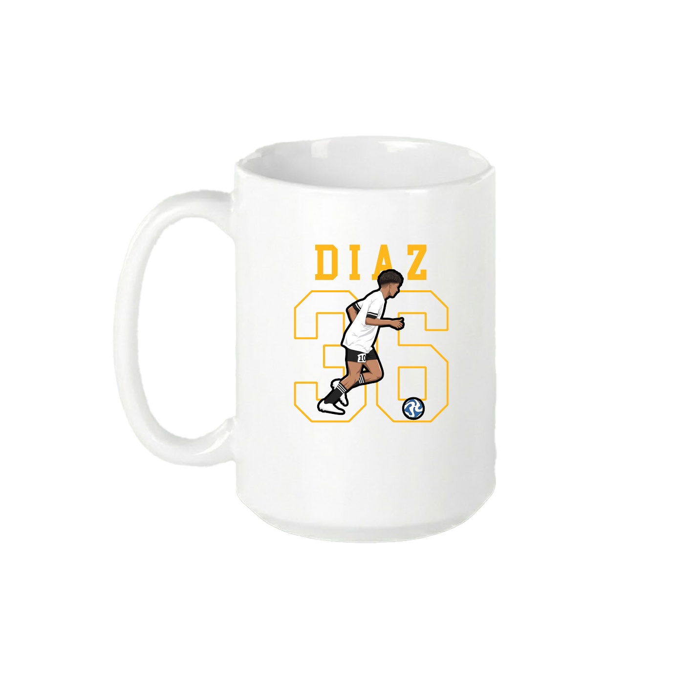 15oz Coffee Mug — Shirsey in White