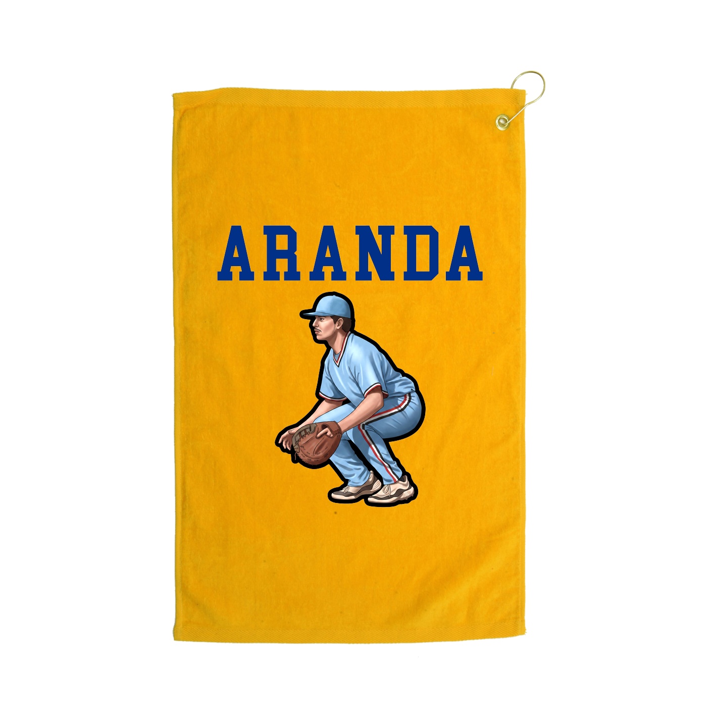 Golf Towel — Shirsey in Gold
