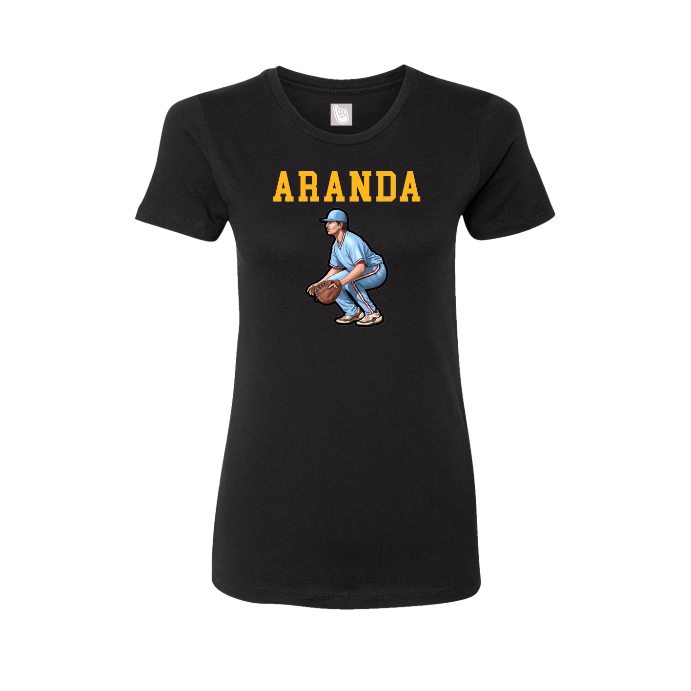 Fitted Women's Tee — Shirsey in Black