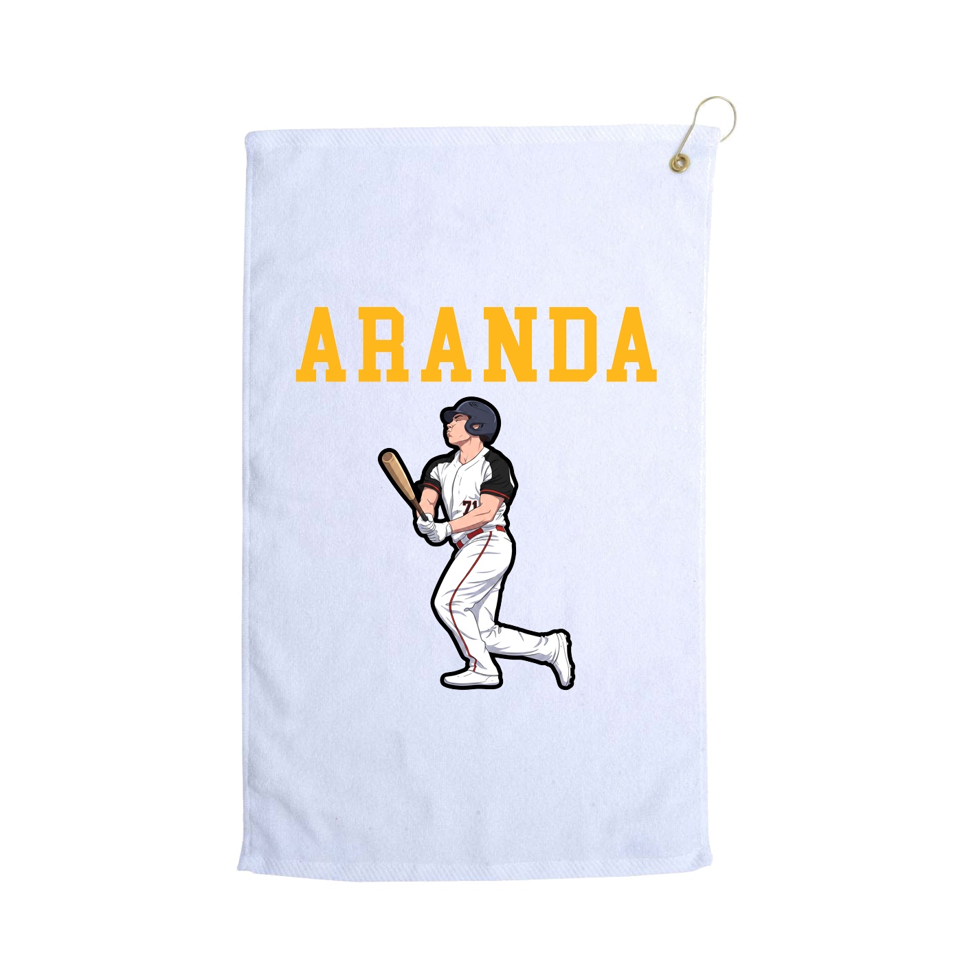 Golf Towel — Shirsey in White