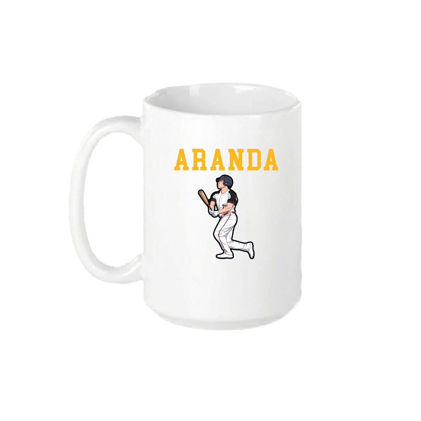 15oz Coffee Mug — Shirsey in White