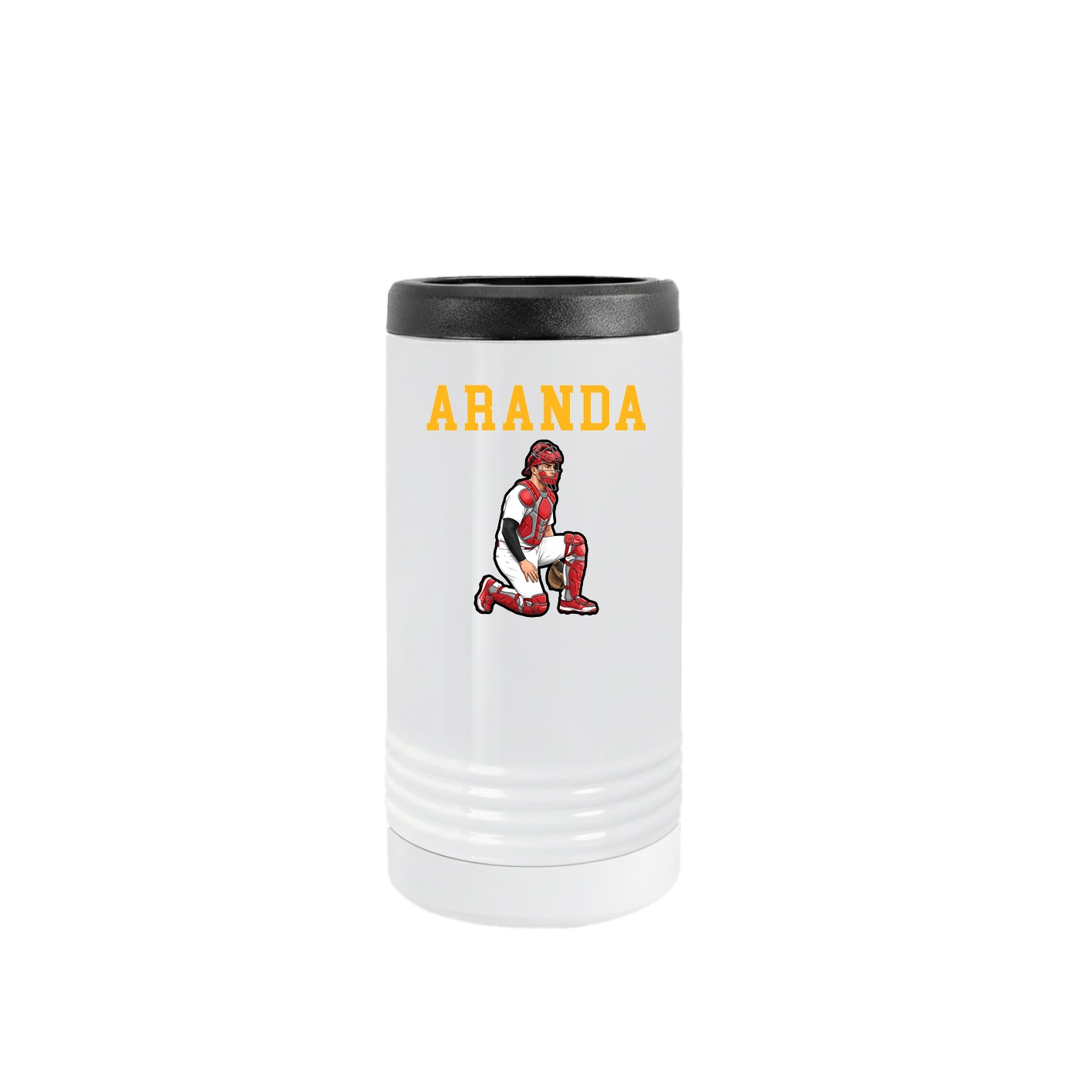 Slim Beverage Holder — Shirsey in White