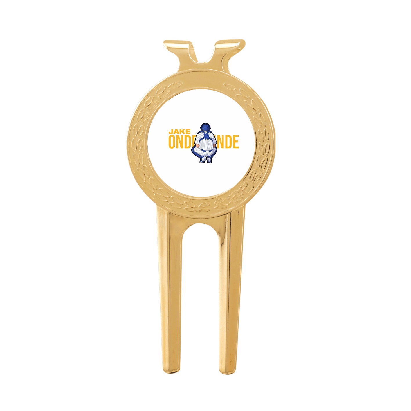 Divot Tool with Ball Marker — Player Name in Classic