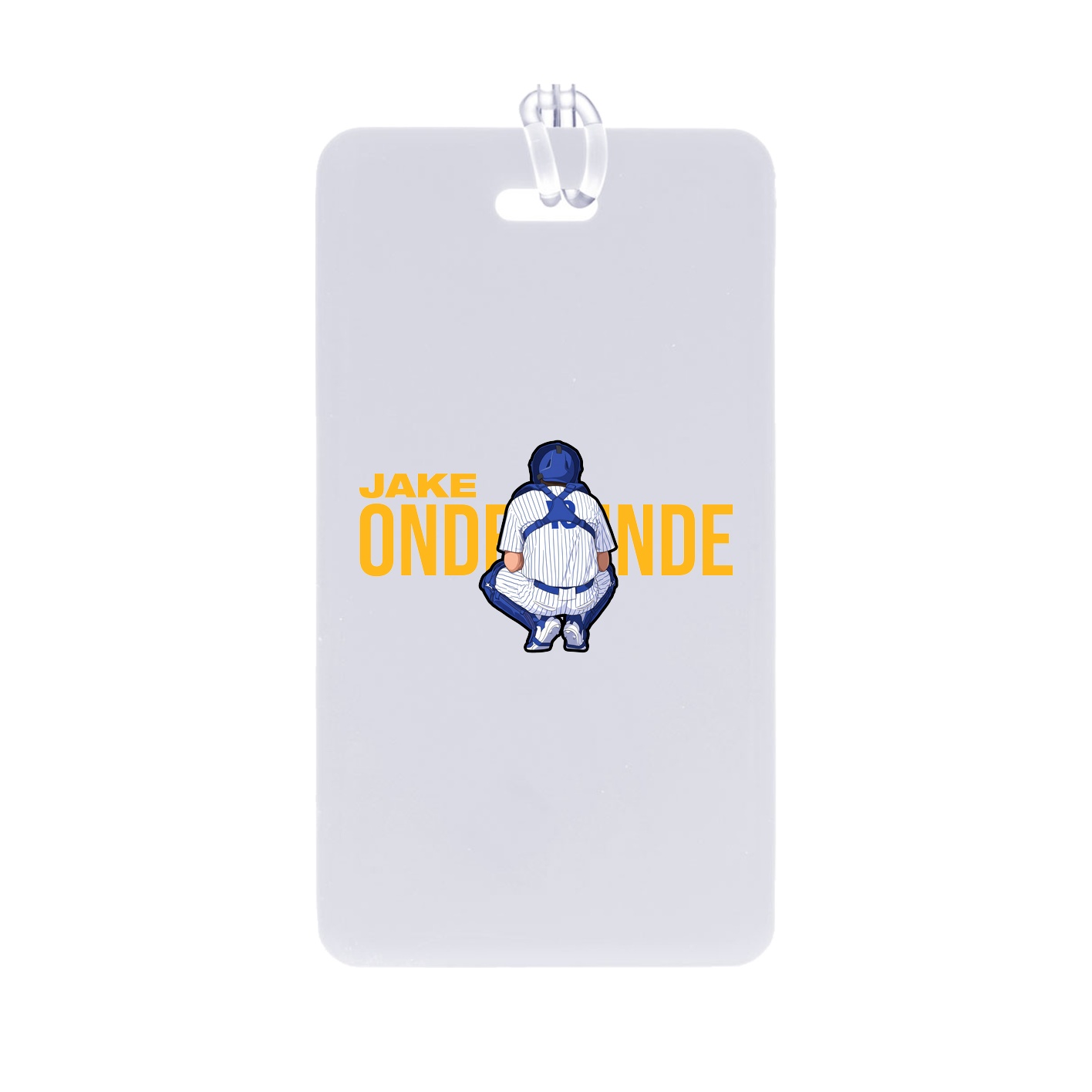 Bag Tag — Player Name in Classic