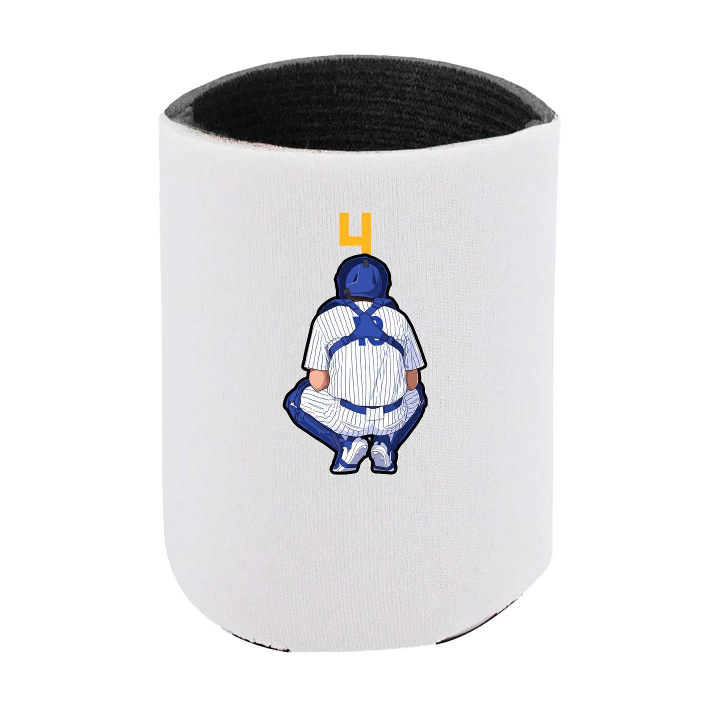 Can Holder — Number Top in White