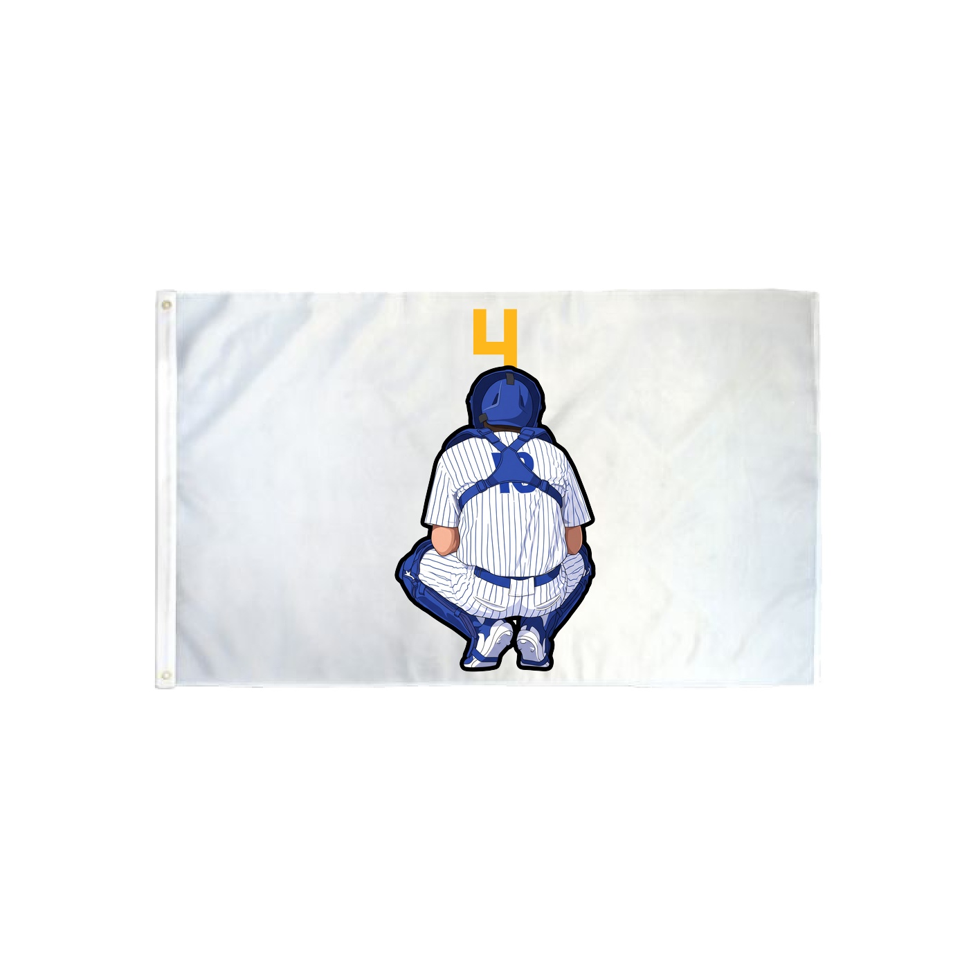 3x5 Flag — Number Top in Classic