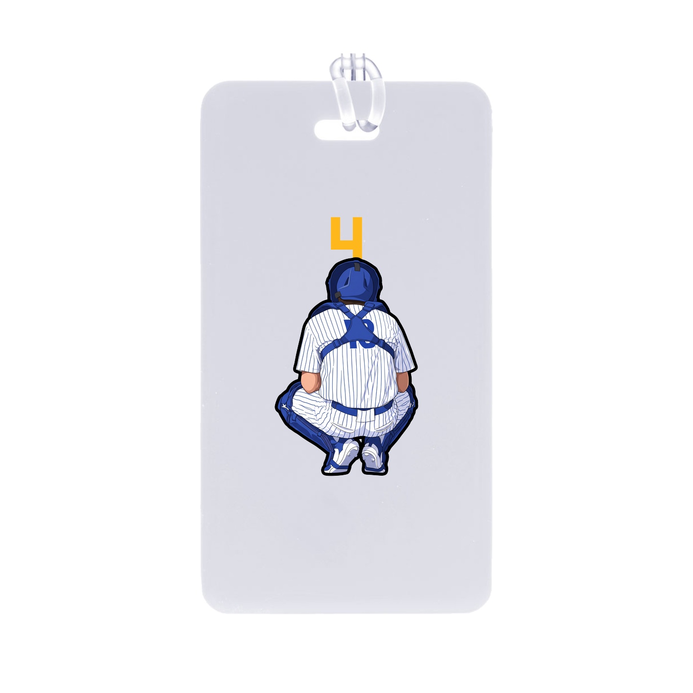 Bag Tag — Number Top in Classic