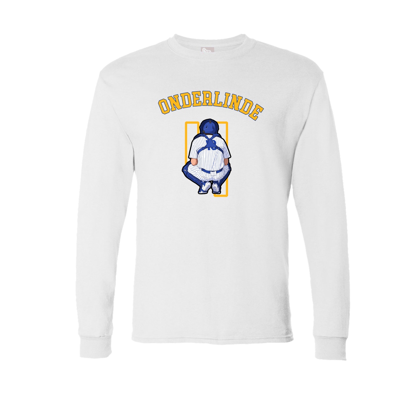 Long Sleeve Tee — Shirsey Arch in White