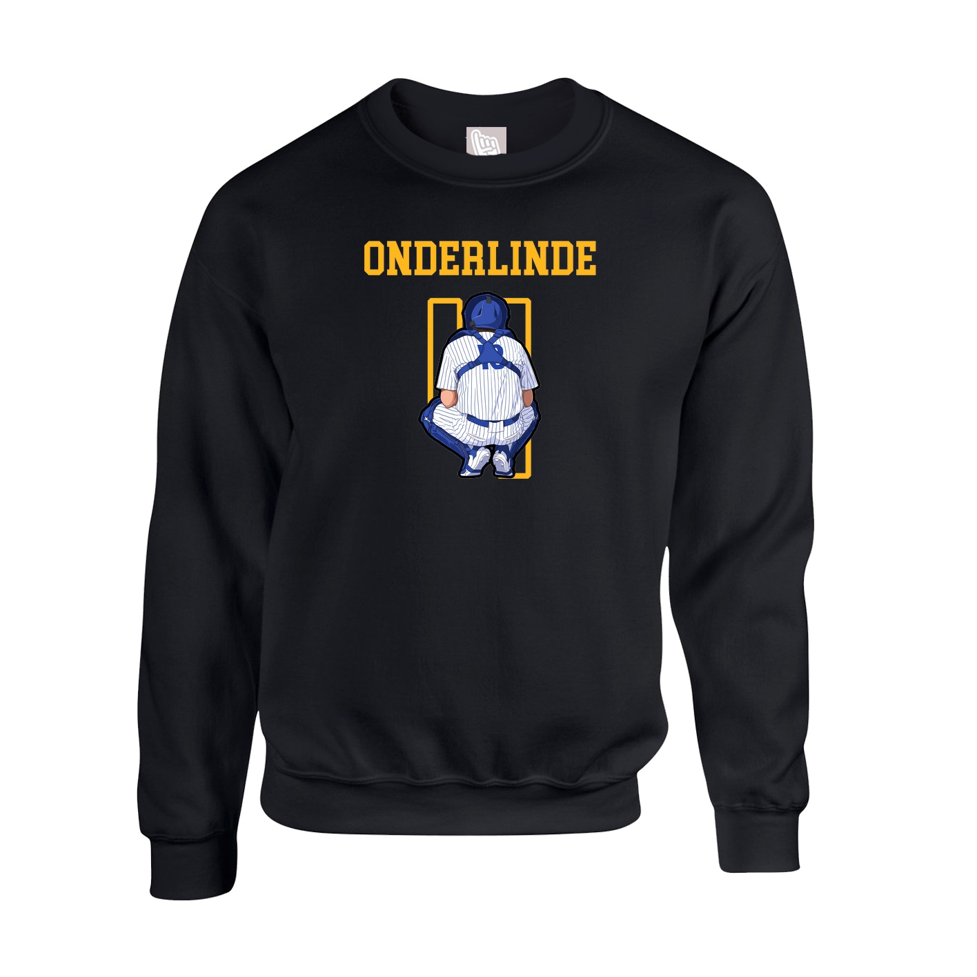 Fleece Crew — Shirsey in Black