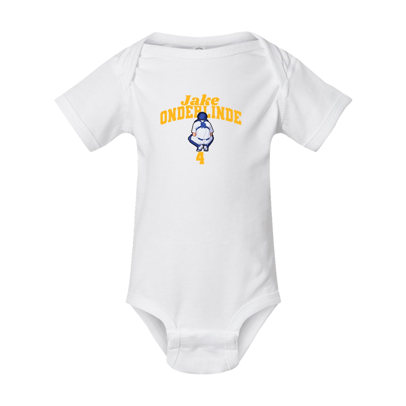 Baby Onesie — Signature Arch in White