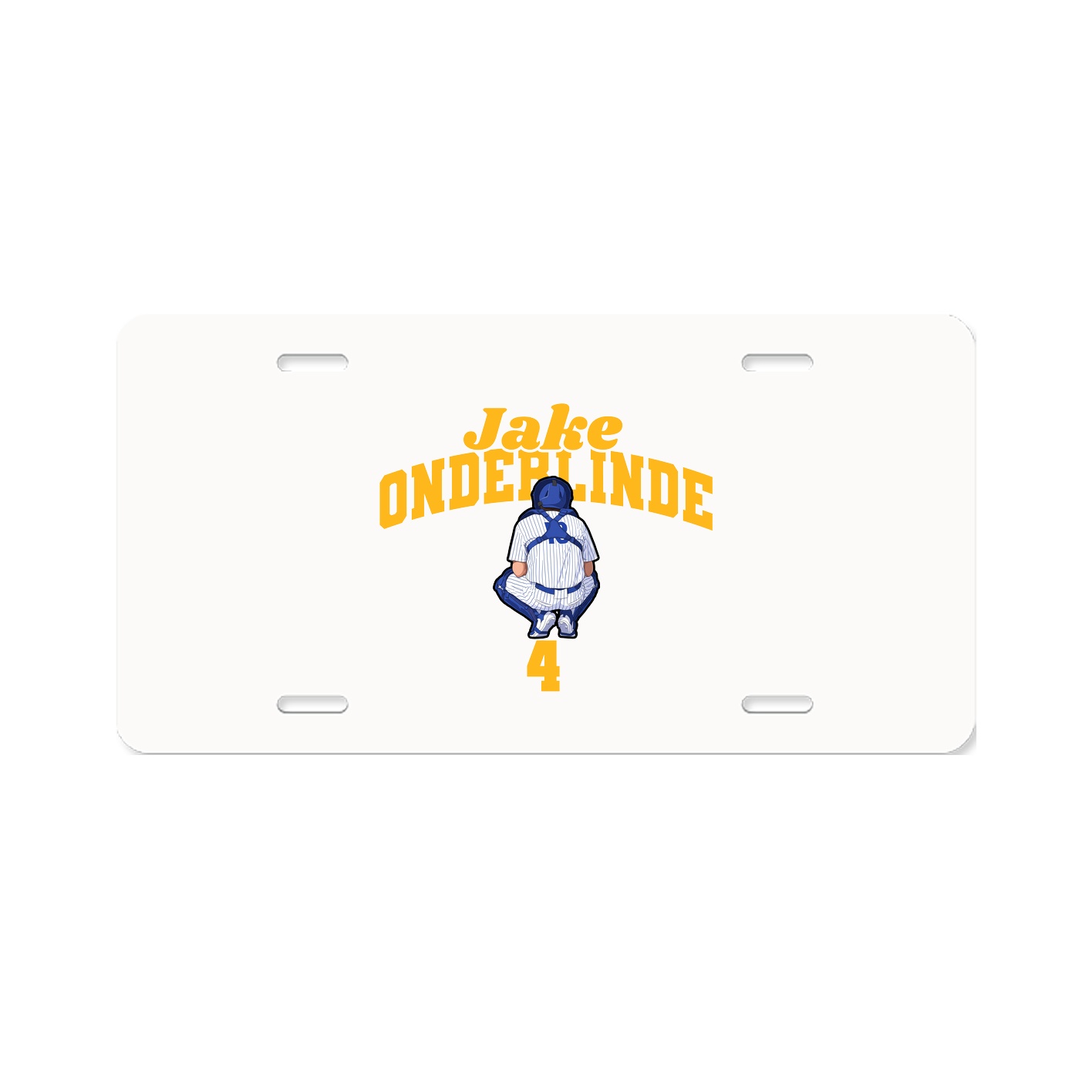 License Plate — Signature Arch in Classic