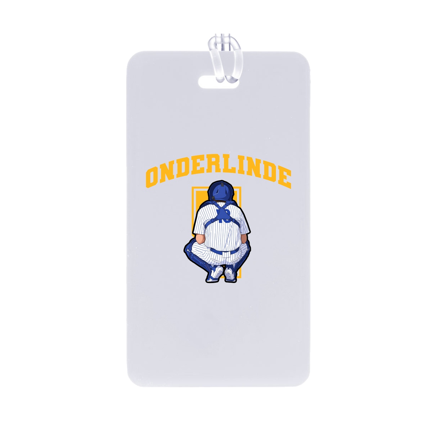 Bag Tag — Number in Classic