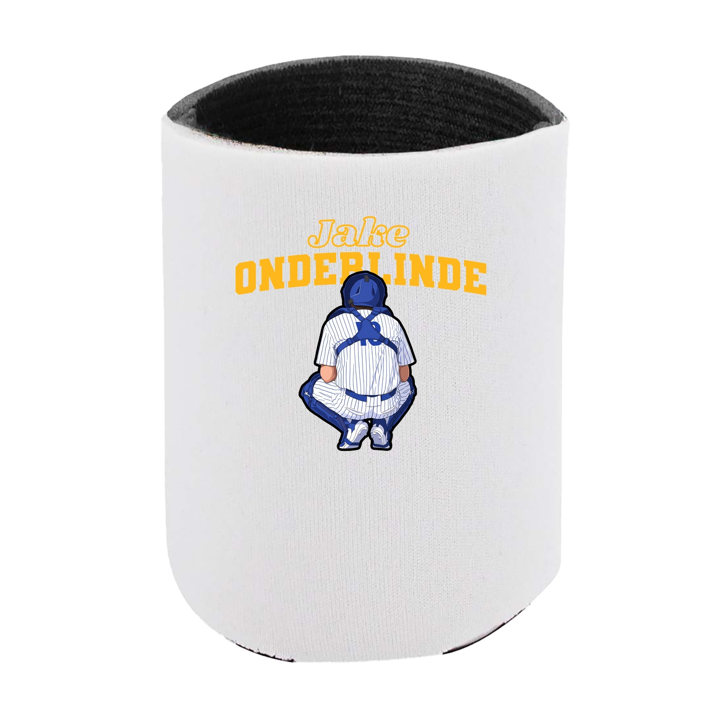 Can Holder — Name Arch in White