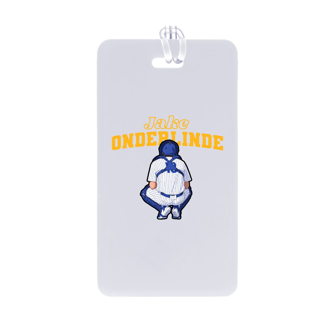 Bag Tag — Name Arch in Classic