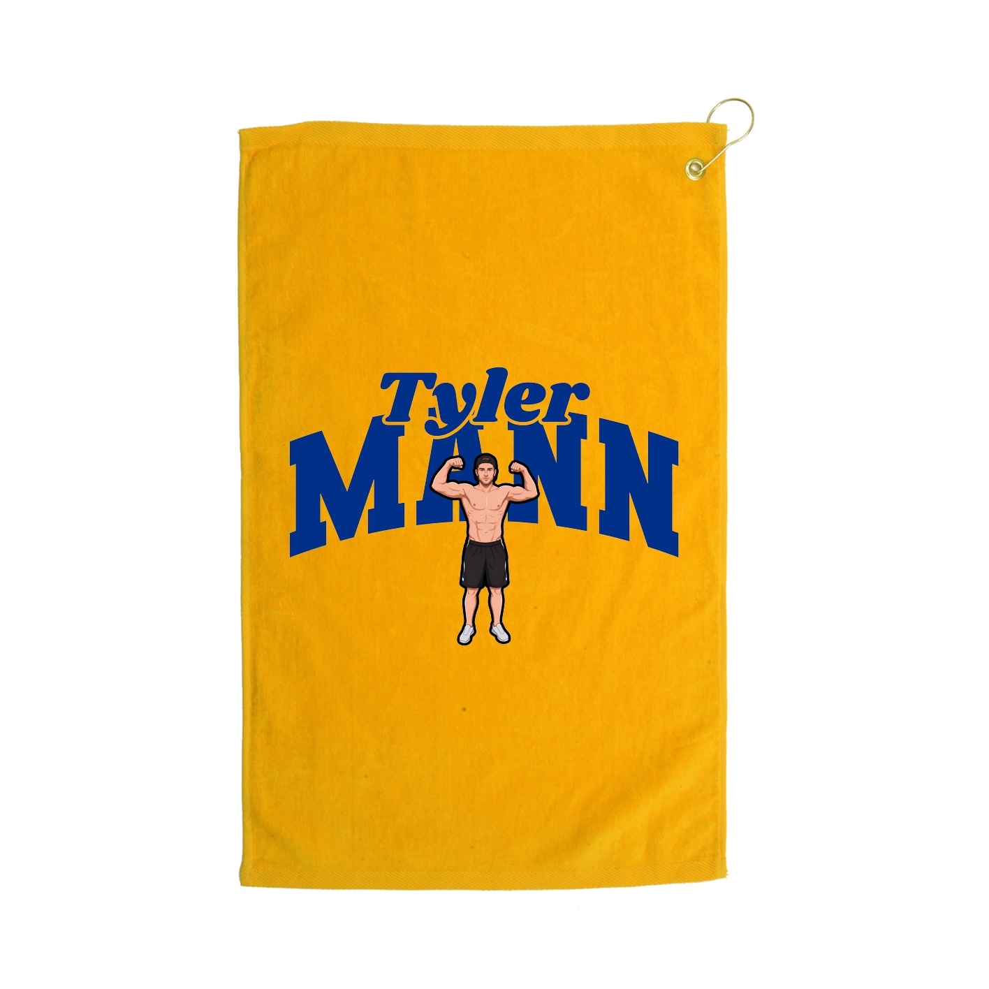 Golf Towel — Signature Arch in Gold
