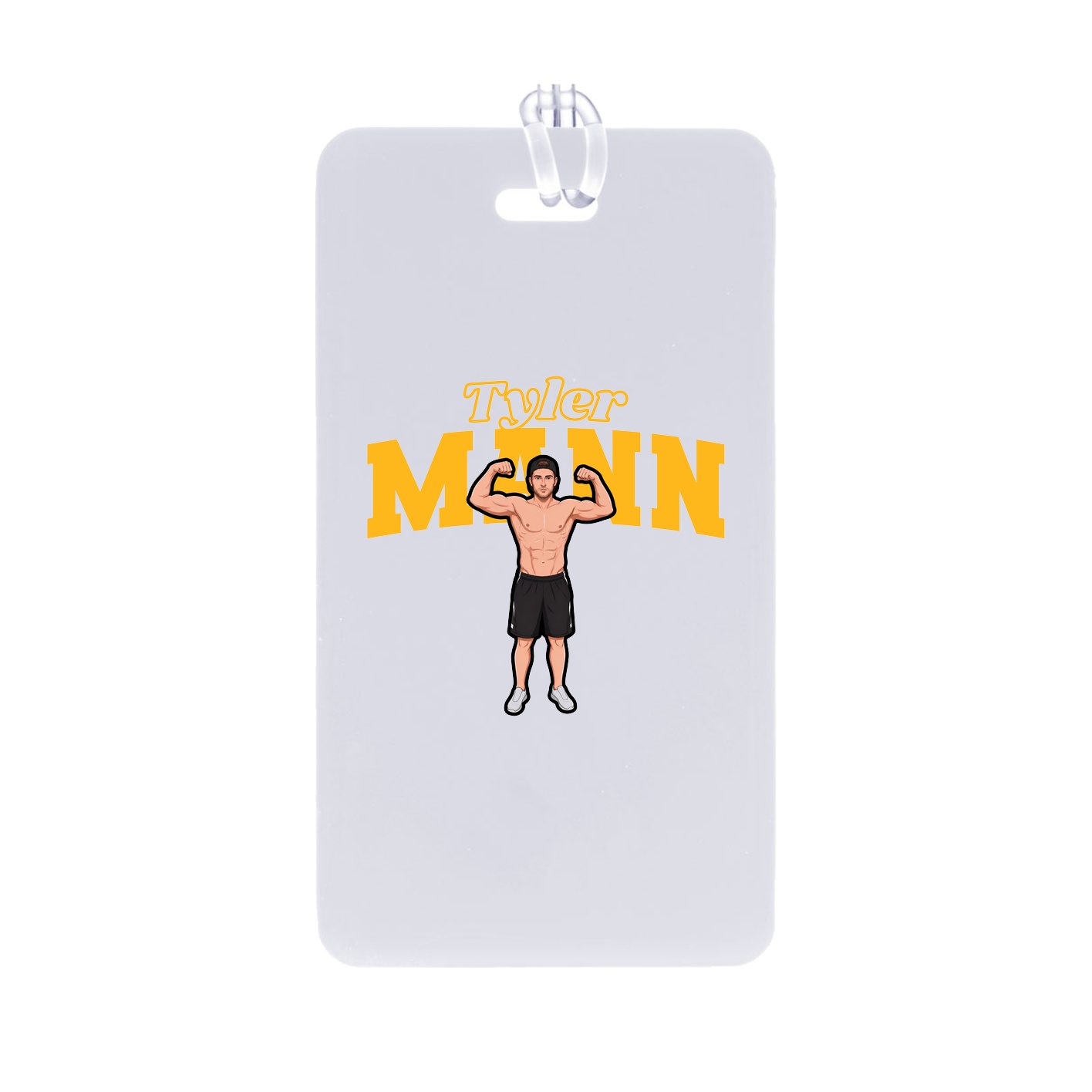 Bag Tag — Name Arch in Classic