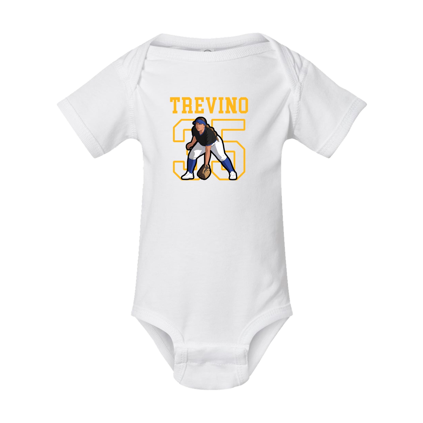 Baby Onesie — Shirsey in White
