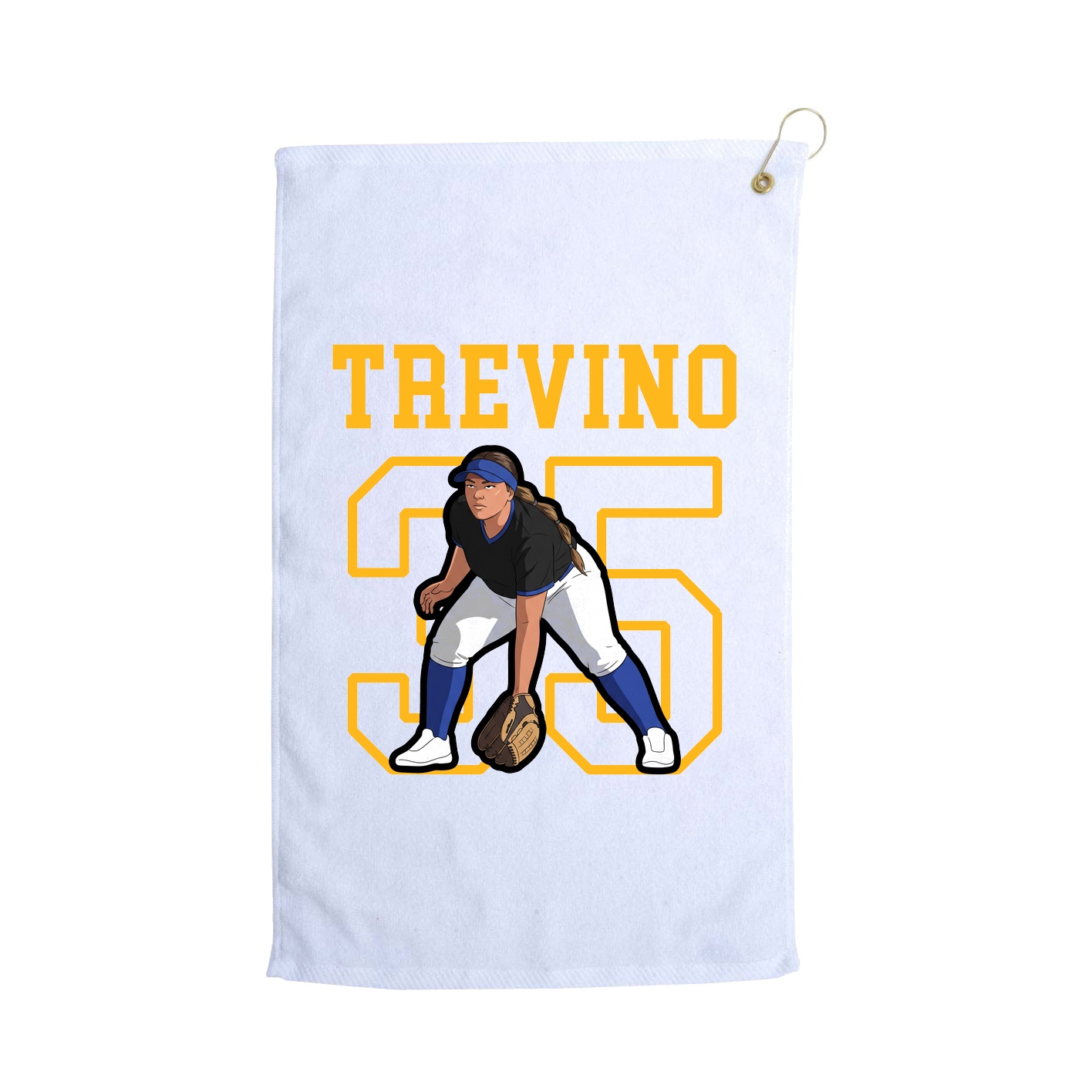 Golf Towel — Shirsey in White